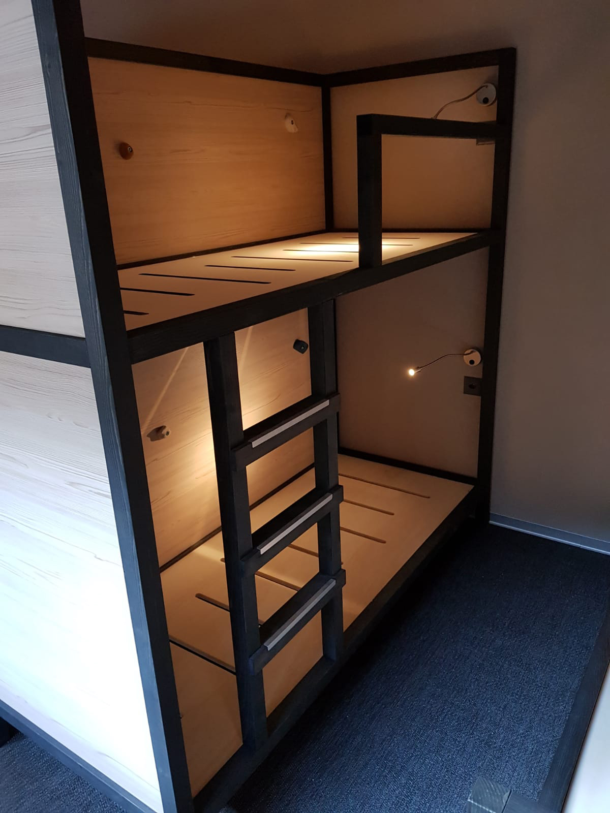 letto castello rifugio