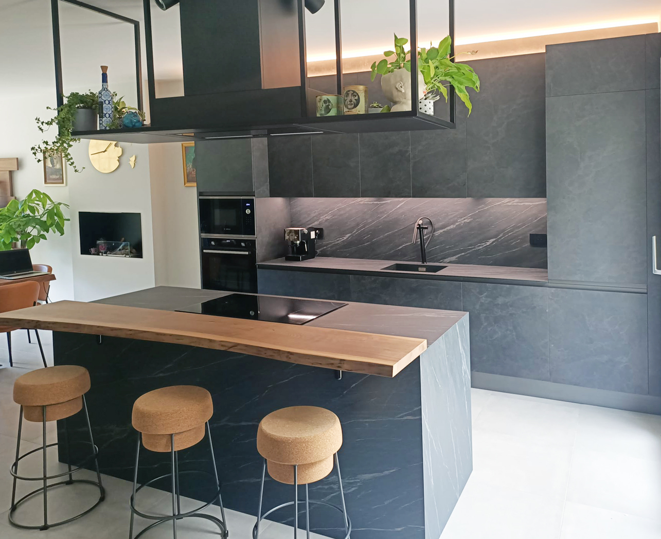 cucina con isola