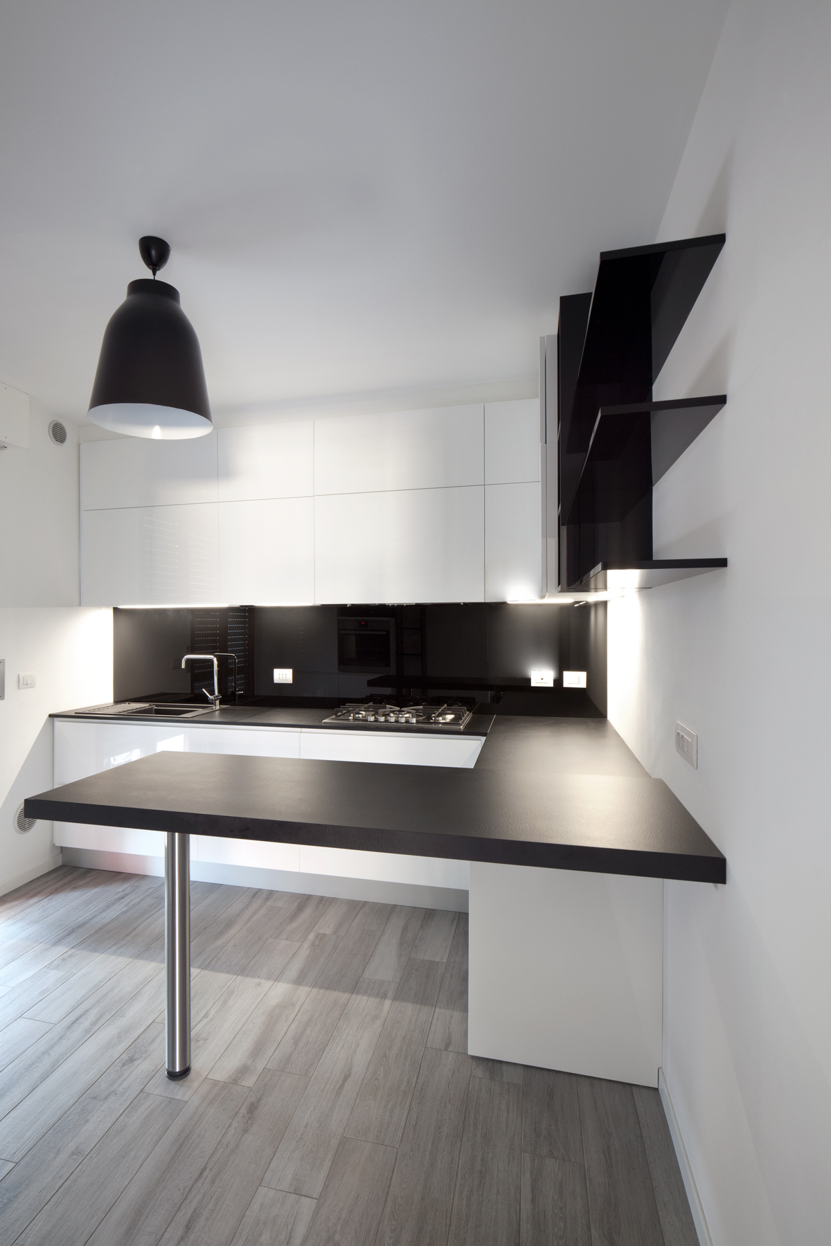 cucina con snack